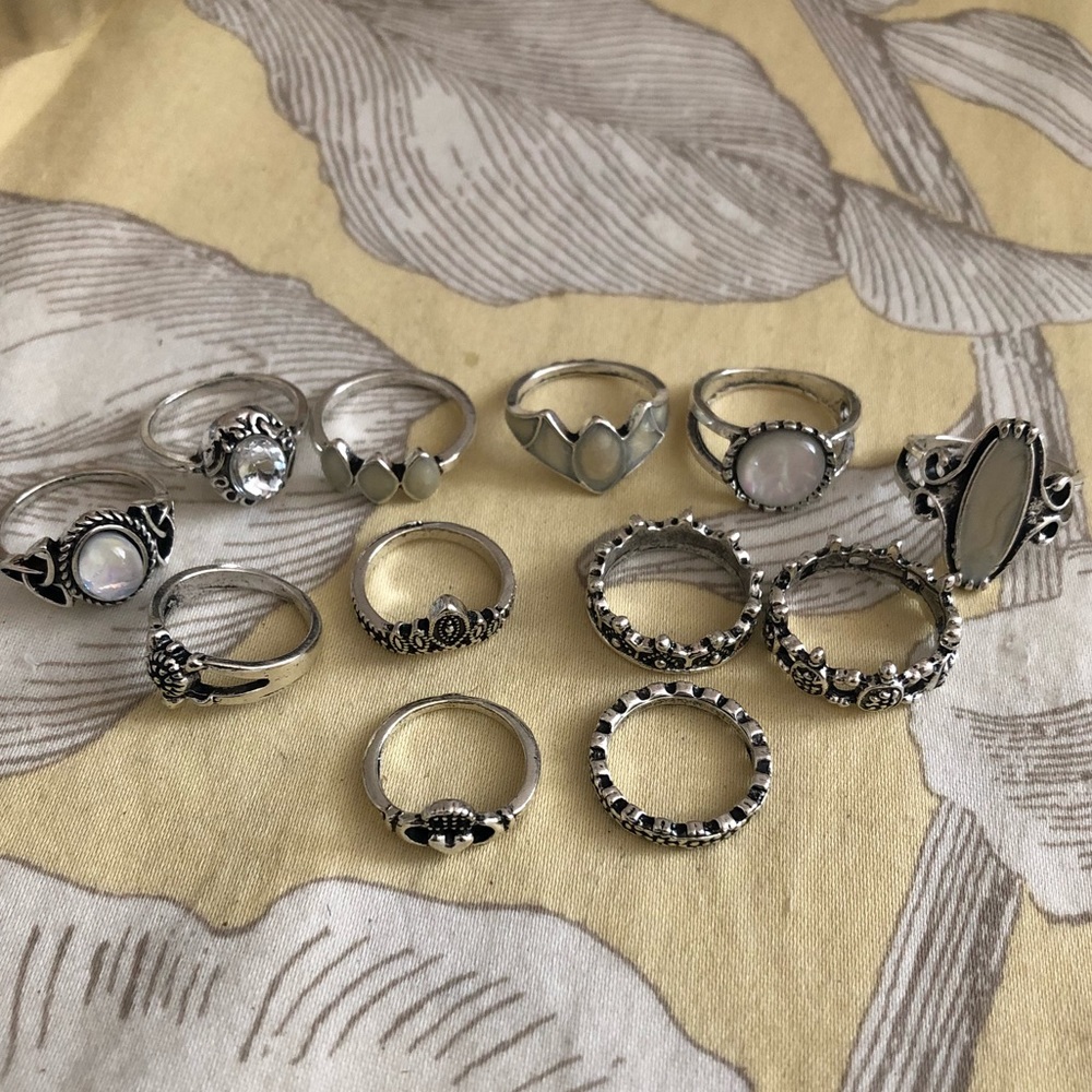 Opalescent Midi Rings - Picture 4 of 5
